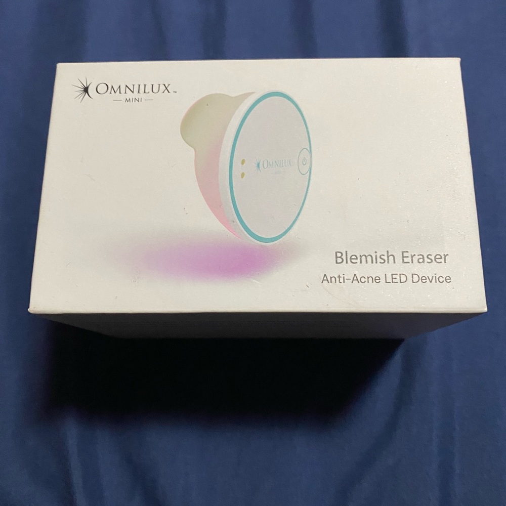Omnilux blemish eraser, anti-acne LED device